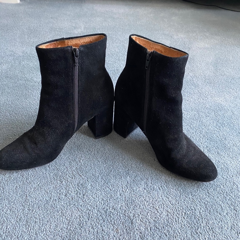 Corso Como Black Booties Sz 9.5